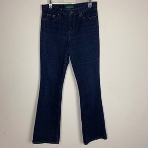 LRL Lauren Jeans- Dark Wash Bootcut Jeans size 6